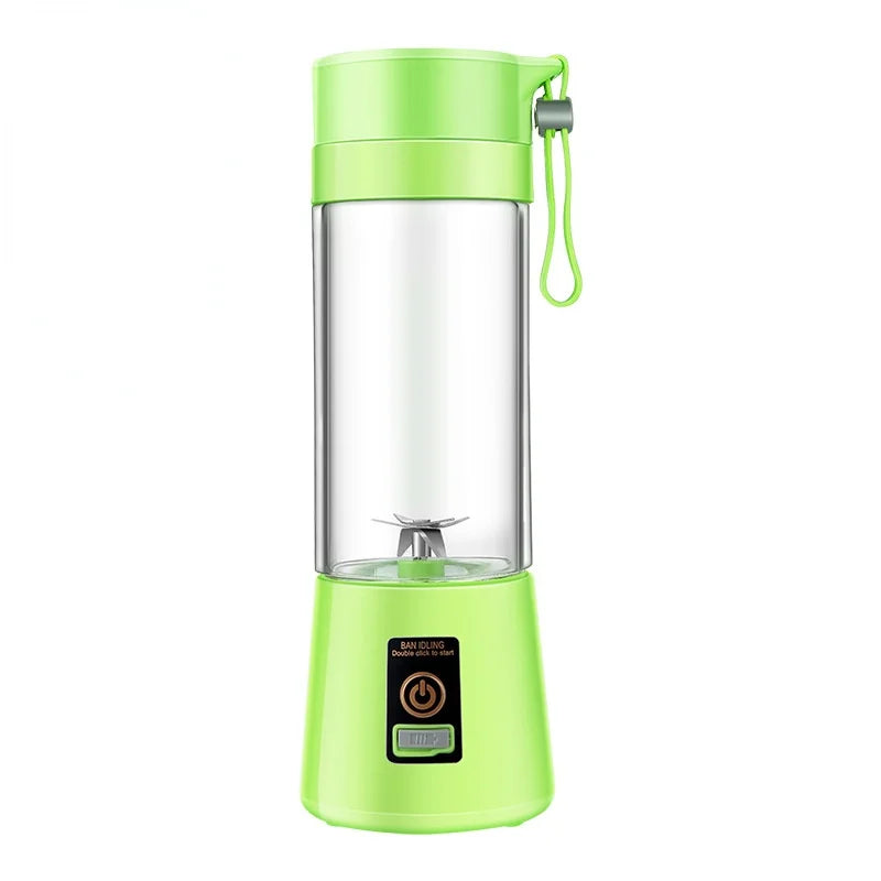 Certified Factory 380ml USB Rechargeable Smoothie on the Go Blender Cup Protein Shakes Small Mixer Blender