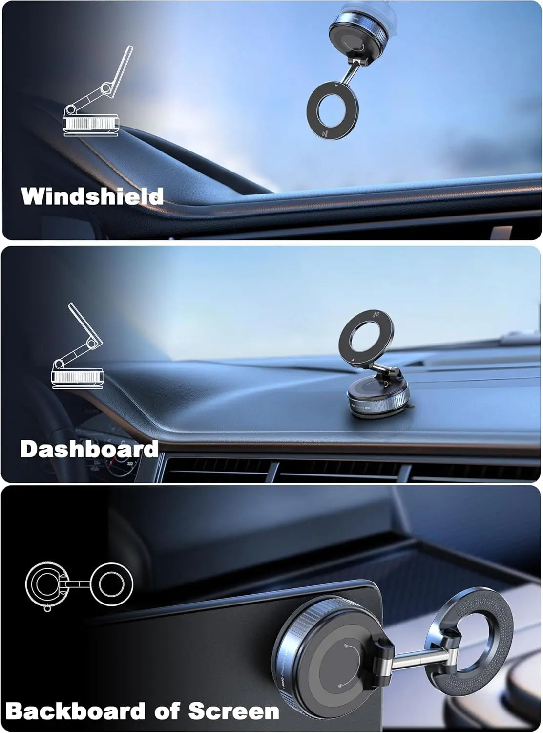 360° Magnetic Phone Mount