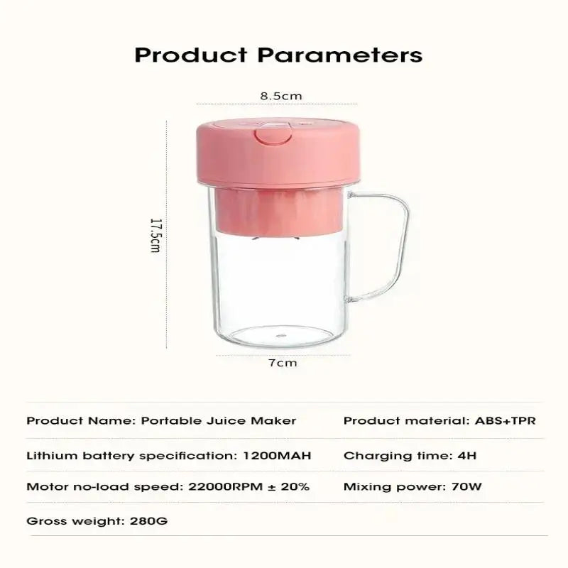 Portable Electric Juicer Cup