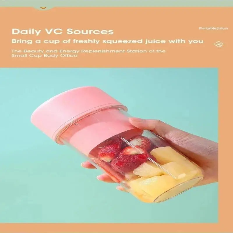 Portable Electric Juicer Cup