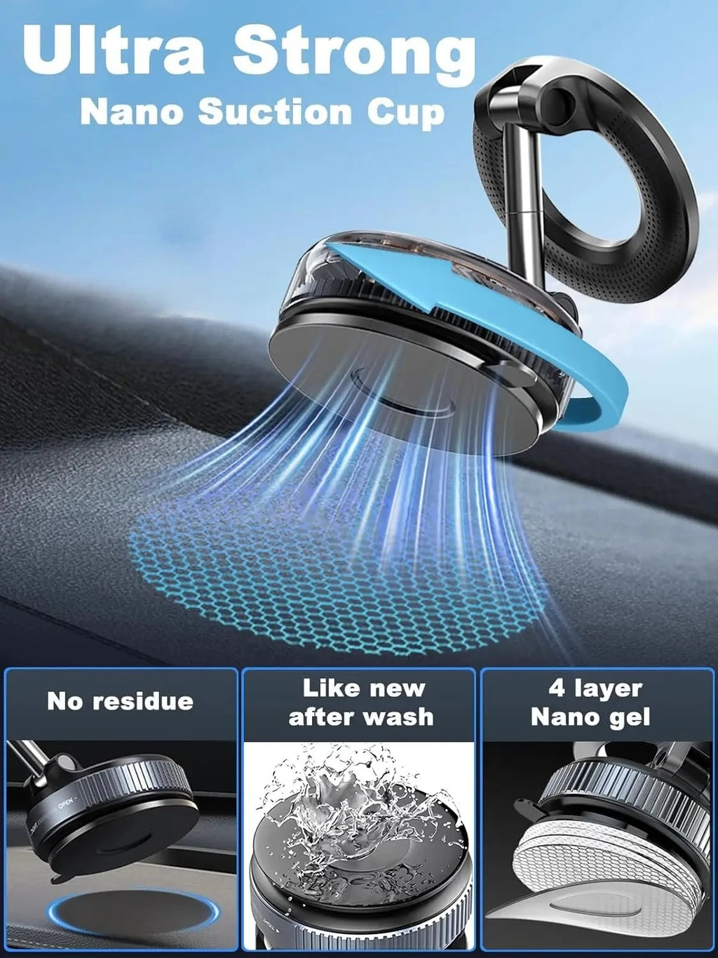 360° Magnetic Phone Mount