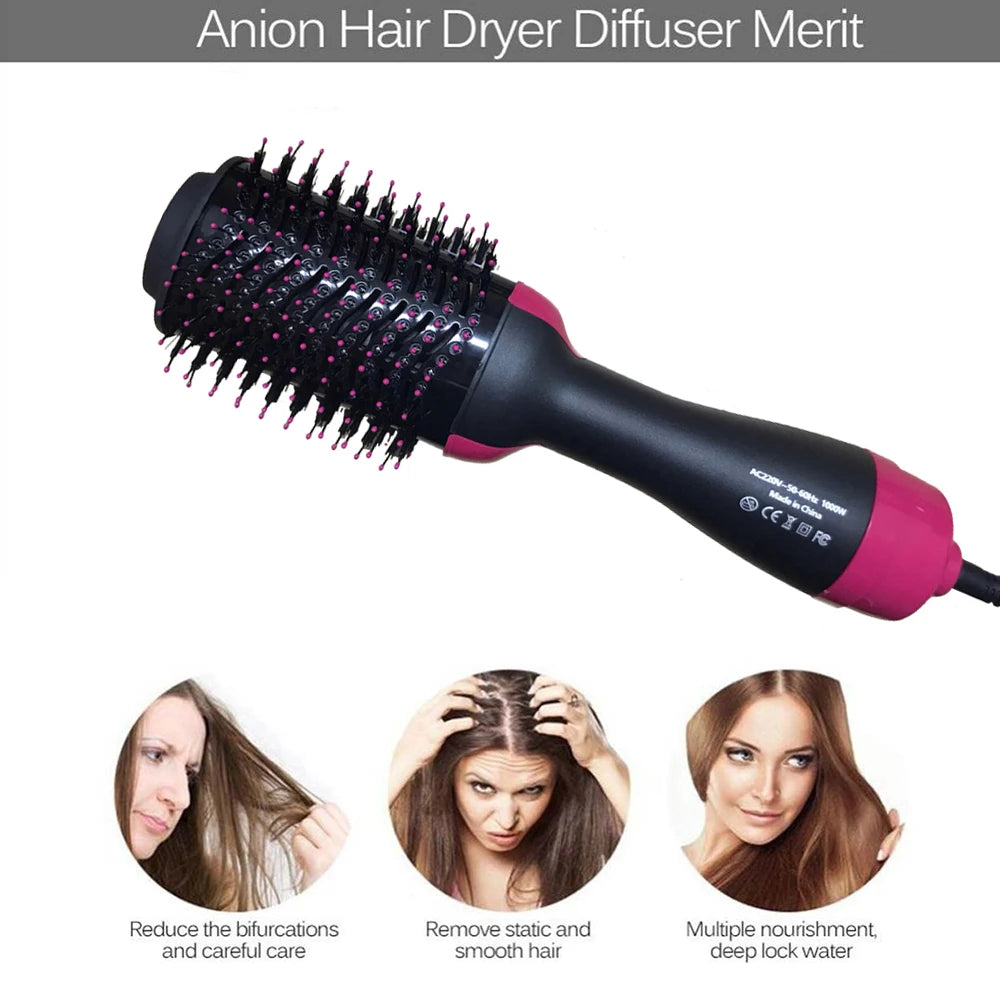 Electric Hair Straightener Brush