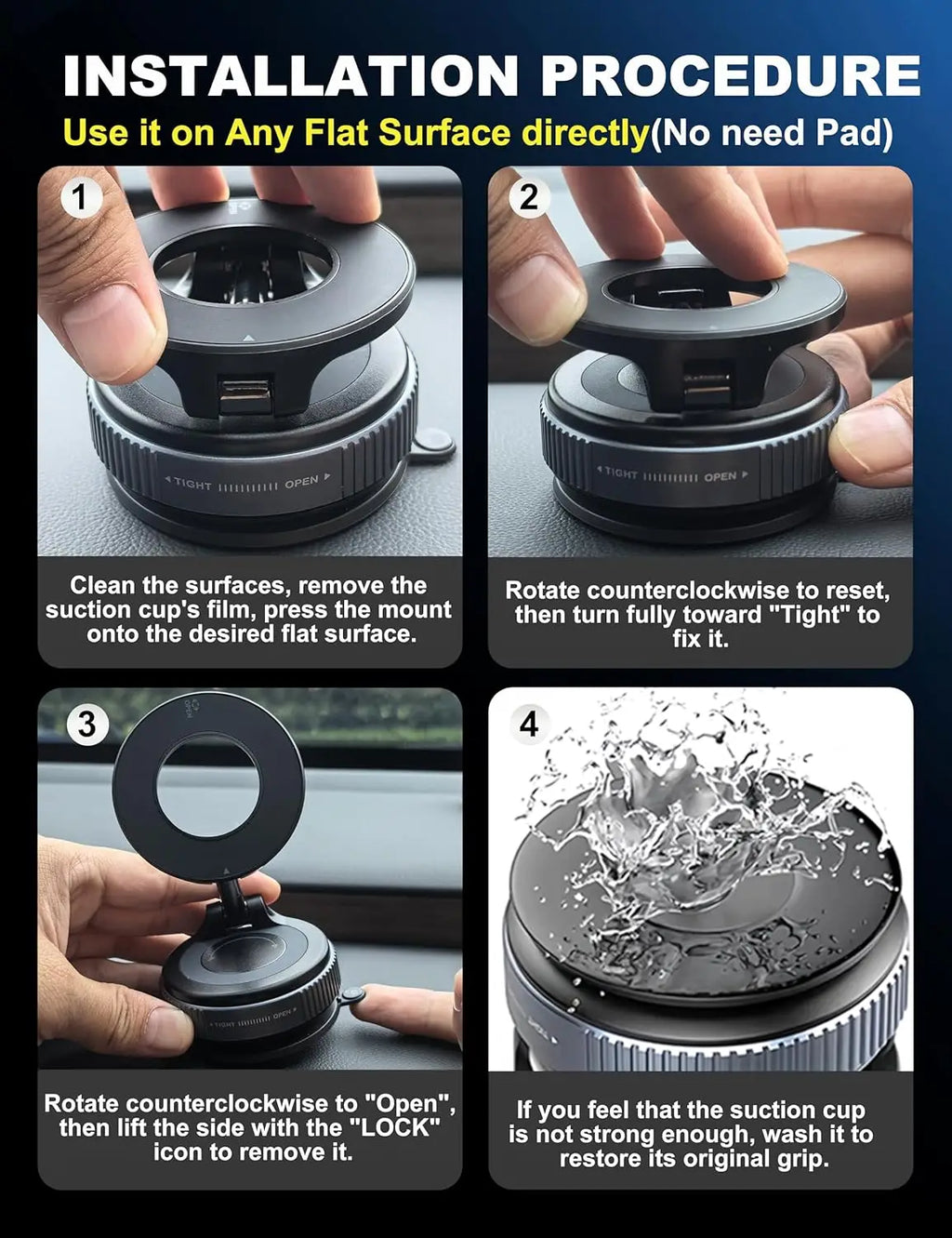 360° Magnetic Phone Mount