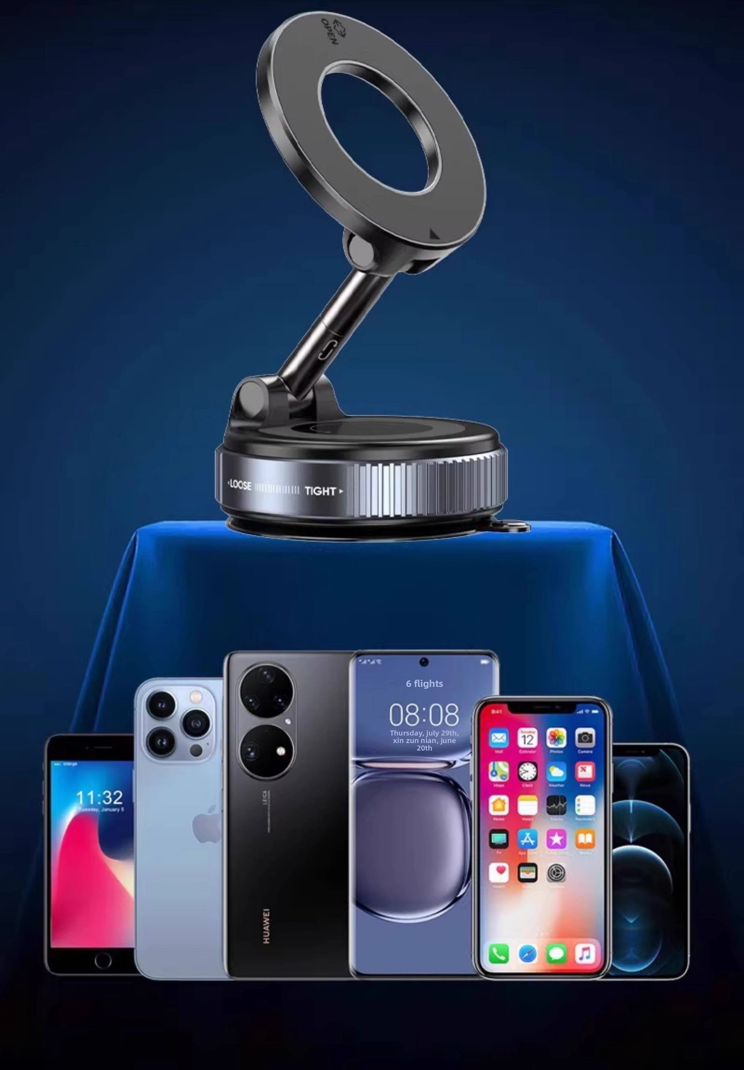 360° Magnetic Phone Mount