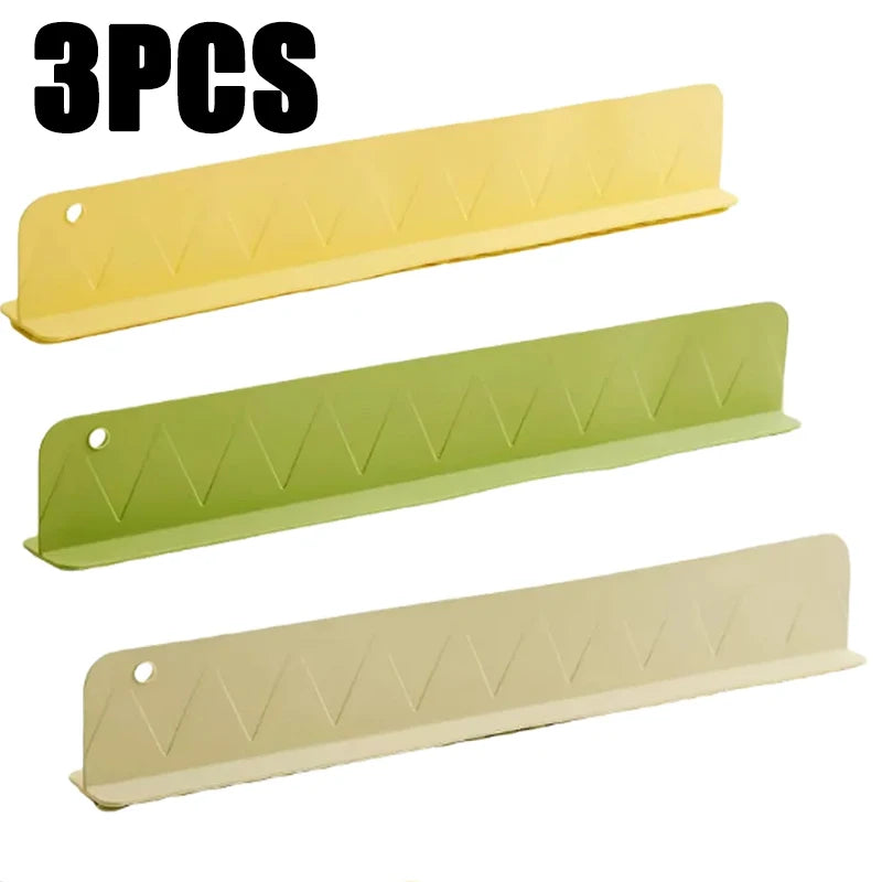 1/2PC Silicone Sink Splash Prevention With Suction Cup Non Slip Water Dam For Kithchen Washing Dishes Anti-splash Stopper